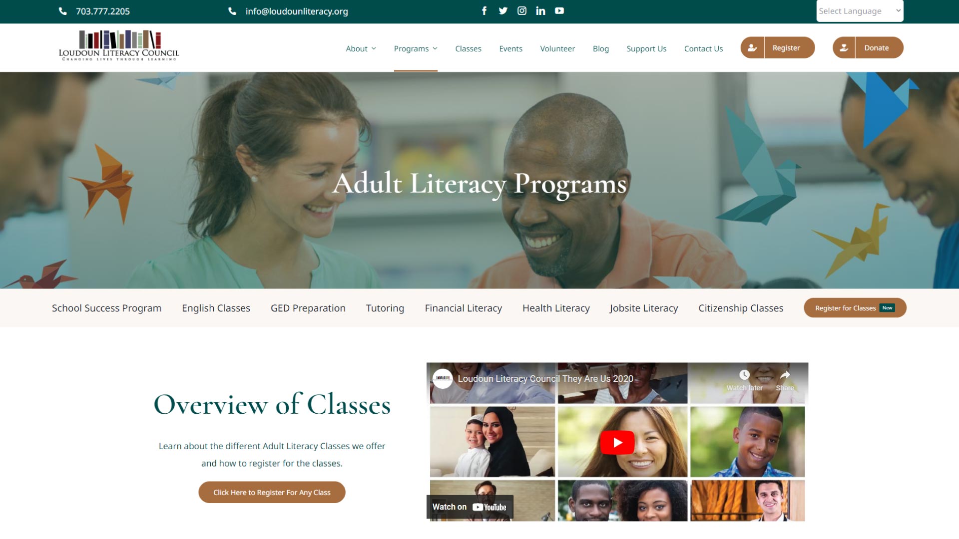 After: Adult Literacy