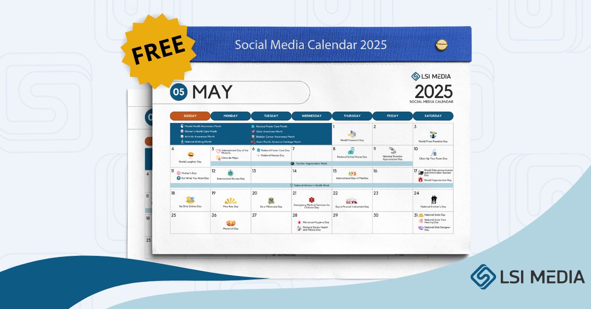 May Social Media Calendar