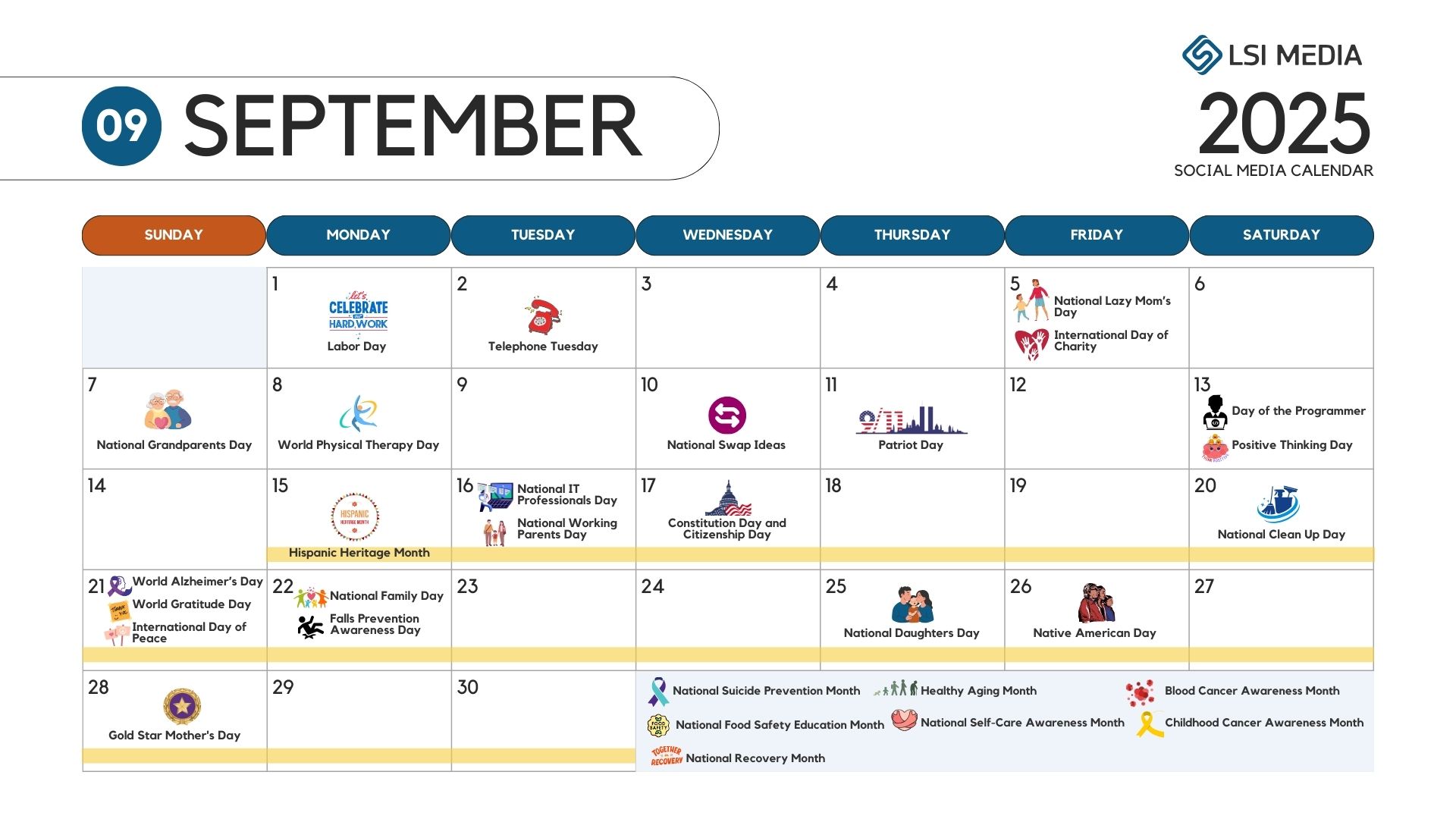 Social Media Calendar