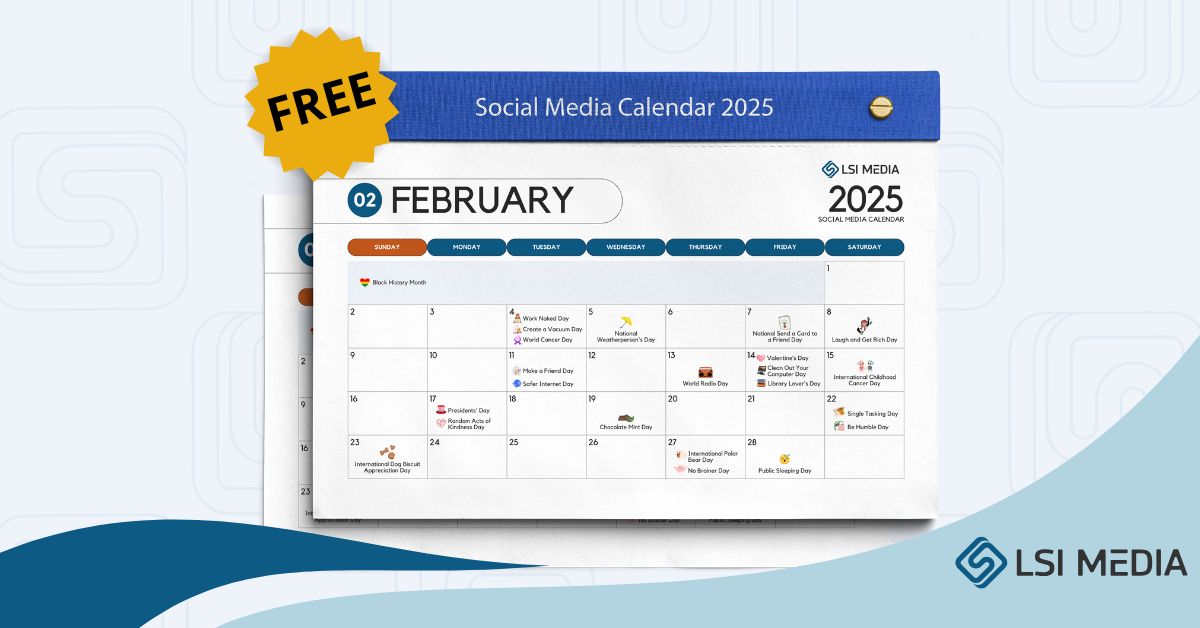 Stop Scrolling, Start Posting: Your February 2025 Content Calendar